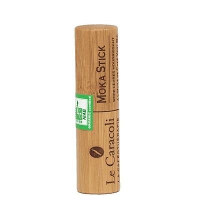 Moka Nourishing lip stick with organic green coffee oil 5 g