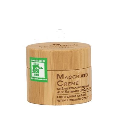 Macchiato Crème - crema aclarante con extractos de café orgánico 50 ml