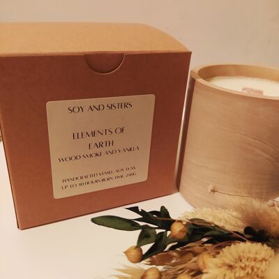 Elements of earth soy wax candle