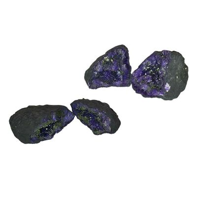 Vie Naturals Assorted Dyed Geode Pair, 9x7cm