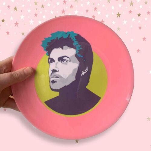NEW! George Michael Plate