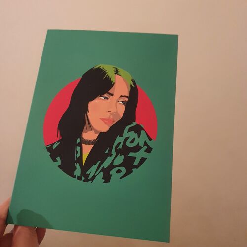 Billie Eilish Card