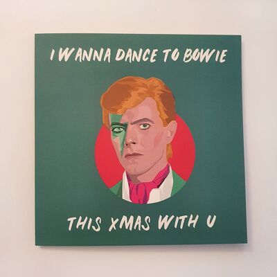 Carte de Noël de David Bowie