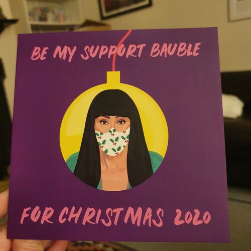 Cher Christmas Card – Bauble – NEW!