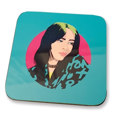 Billie EIlish Coaster