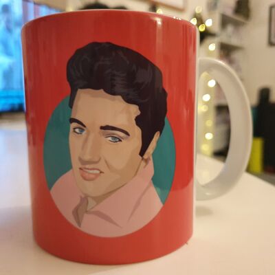 New! Elvis Presley Mug