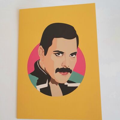 Freddie Mercury Grußkarte