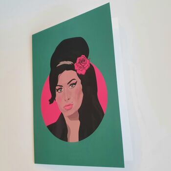 Amy Winehouse Carte de vœux 2