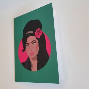 Amy Winehouse Carte de vœux 3