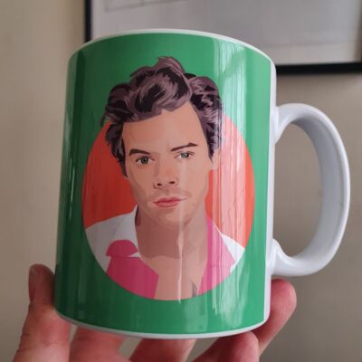 Harry Styles Green Mug NEW!