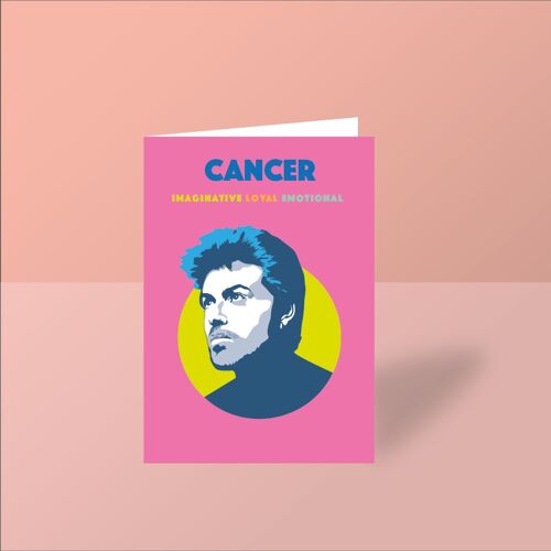 George Michael Greeting Card