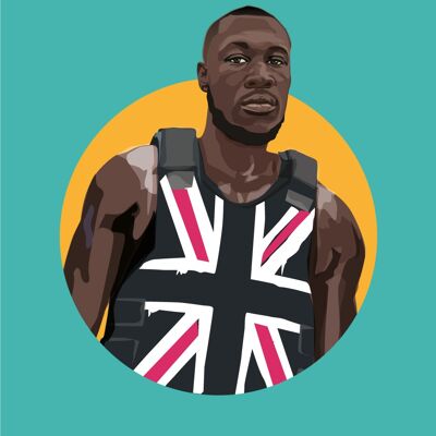 Estampado Stormzy Giclée