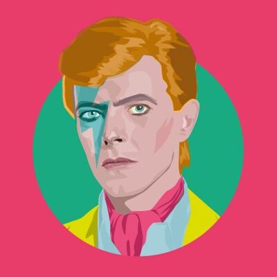 Cartolina A5 di David Bowie
