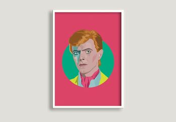 Carte postale David Bowie A5 2