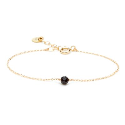 bracelet stella Simple or jaune noir