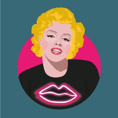 Marilyn Gicleé Stampa A4