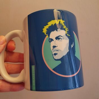 Tasse George Michael bleu marine 9