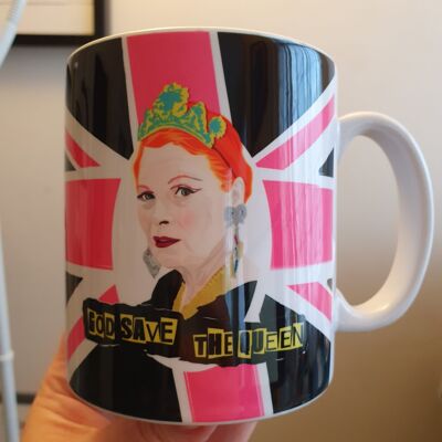 Vivienne Westwood Pink Union Jack Mug