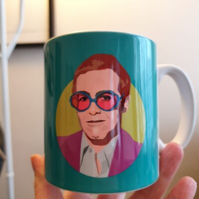Elton John Mug