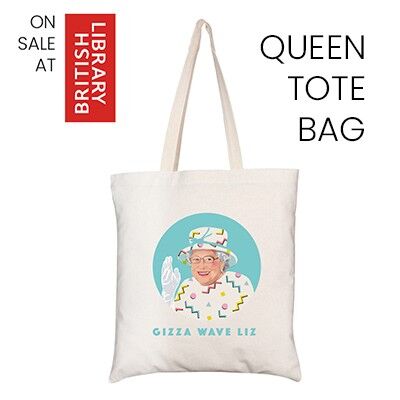 Queen Liz Tote Bag