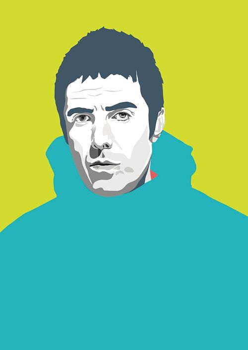 Liam Gallagher A5 Postcard