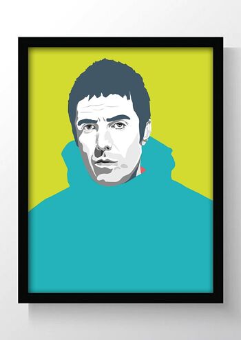 Carte postale Liam Gallagher A5 3