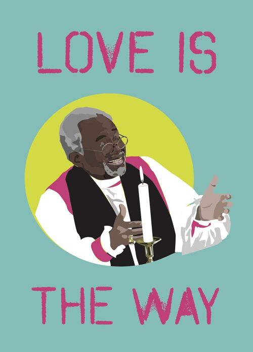Love Is – Bishop Curry Postcard