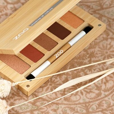 ZAO Spicy chic palette * organic, vegan & refillable