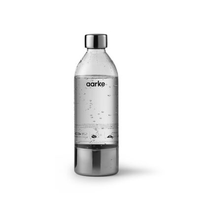 Aarke PET Water Bottle - Polished Steel