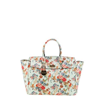 Flower Handbag Acqua