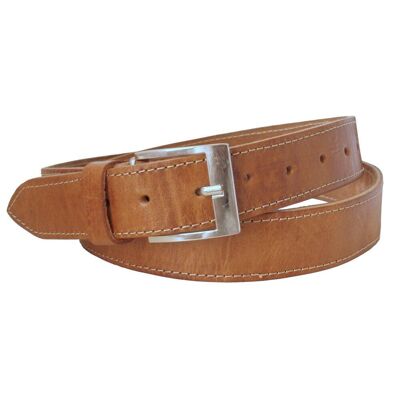 Ladies' Leather Belts - 3 Pack