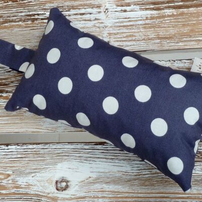 Eco water dog toy rectangle Dots.for.Dogs. night blue, 10 pieces