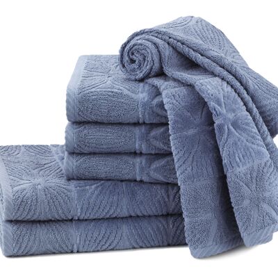 "Agatha" towel, blue