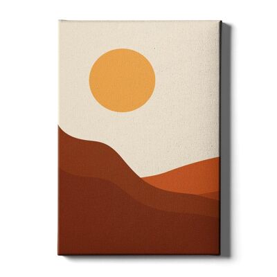 Boho Desert I - Poster con cornice - 20 x 30 cm
