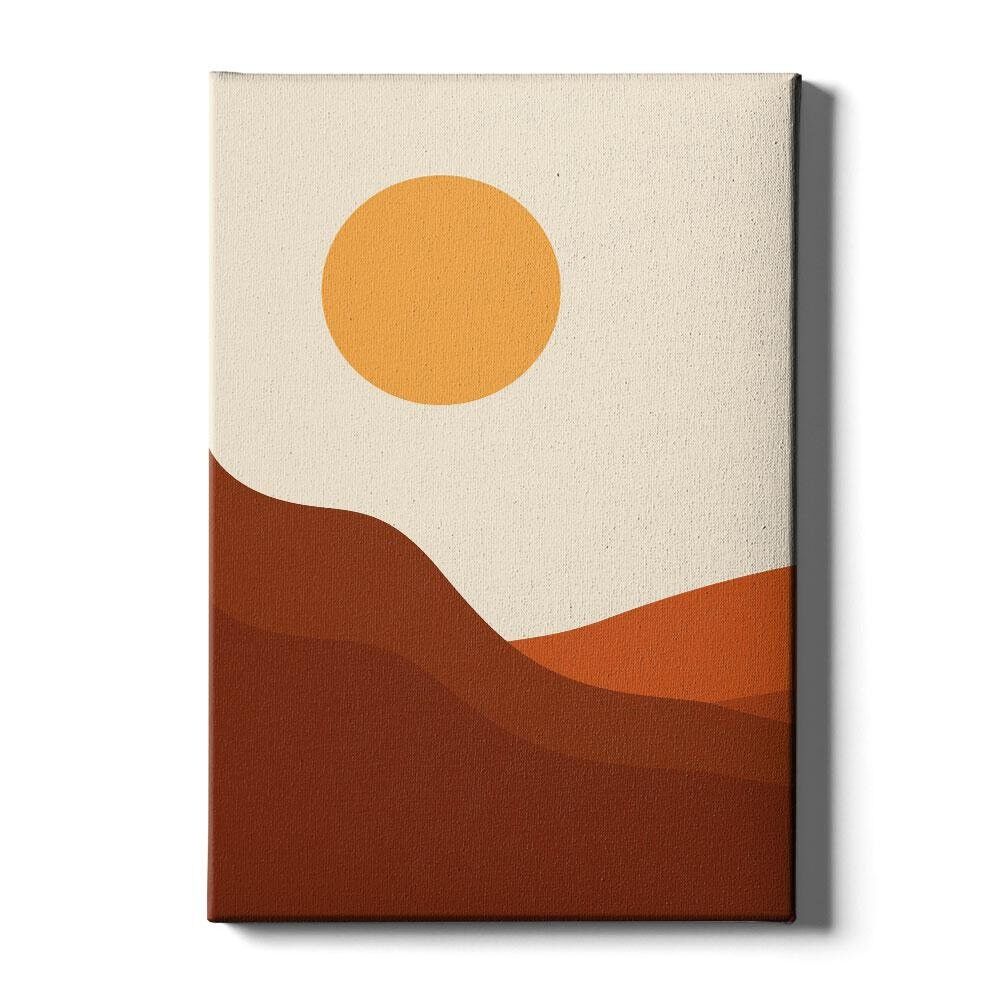Boho Desert I - Poster gerahmt - 50 x 70 cm
