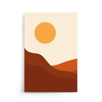 Boho Desert I - Affiche encadrée - 50 x 70 cm 7