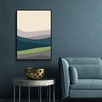 Paysage de montagne I - Affiche - 40 x 60 cm 4