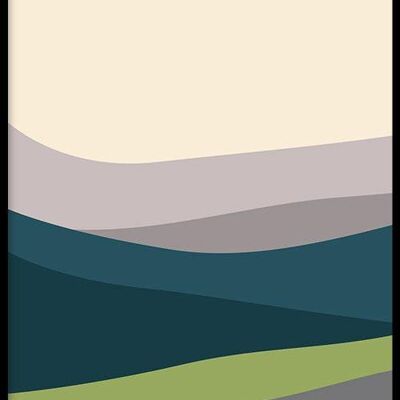 Berglandschaft I - Poster - 60 x 90 cm