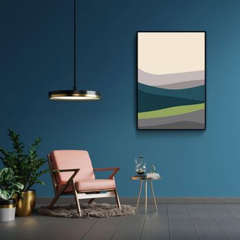 Paysage de montagne I - Affiche - 120 x 180 cm 2