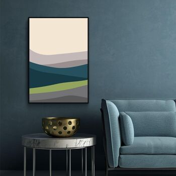 Paysage de montagne I - Affiche - 120 x 180 cm 4