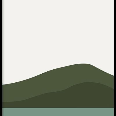 Horizon III - Poster con cornice - 50 x 70 cm