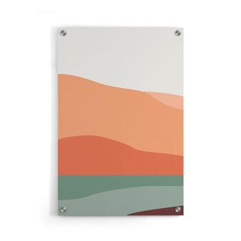 Orange Hills I - Plexiglas - 120 x 180 cm 5