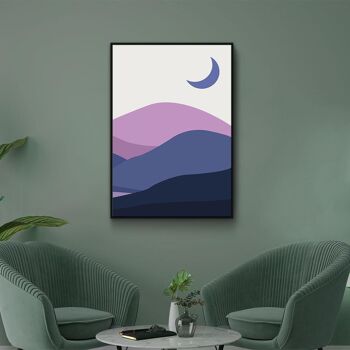 Purple Desert III - Affiche - 13 x 18 cm 4