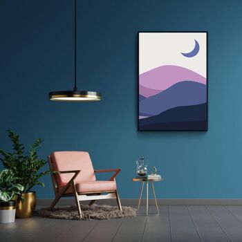 Purple Desert III - Affiche - 40 x 60 cm 3