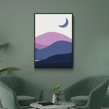 Purple Desert III - Affiche - 60 x 90 cm 4