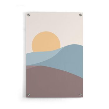 Boho Mountains III - Affiche encadrée - 20 x 30 cm 5