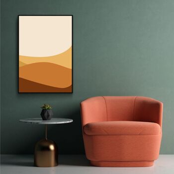 Desert Hills III - Affiche encadrée - 20 x 30 cm 2