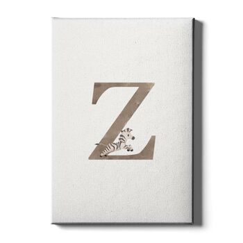 Alphabet Z - Affiche encadrée - 20 x 30 cm 4