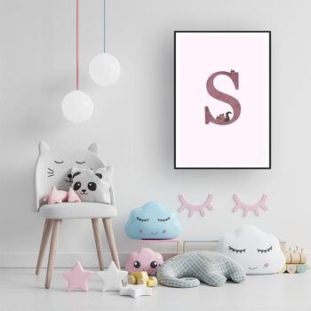 Alphabet S - Affiche - 80 x 120 cm 4