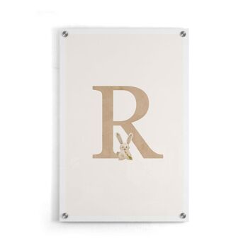 Alphabet R - Toile - 30 x 45 cm 5